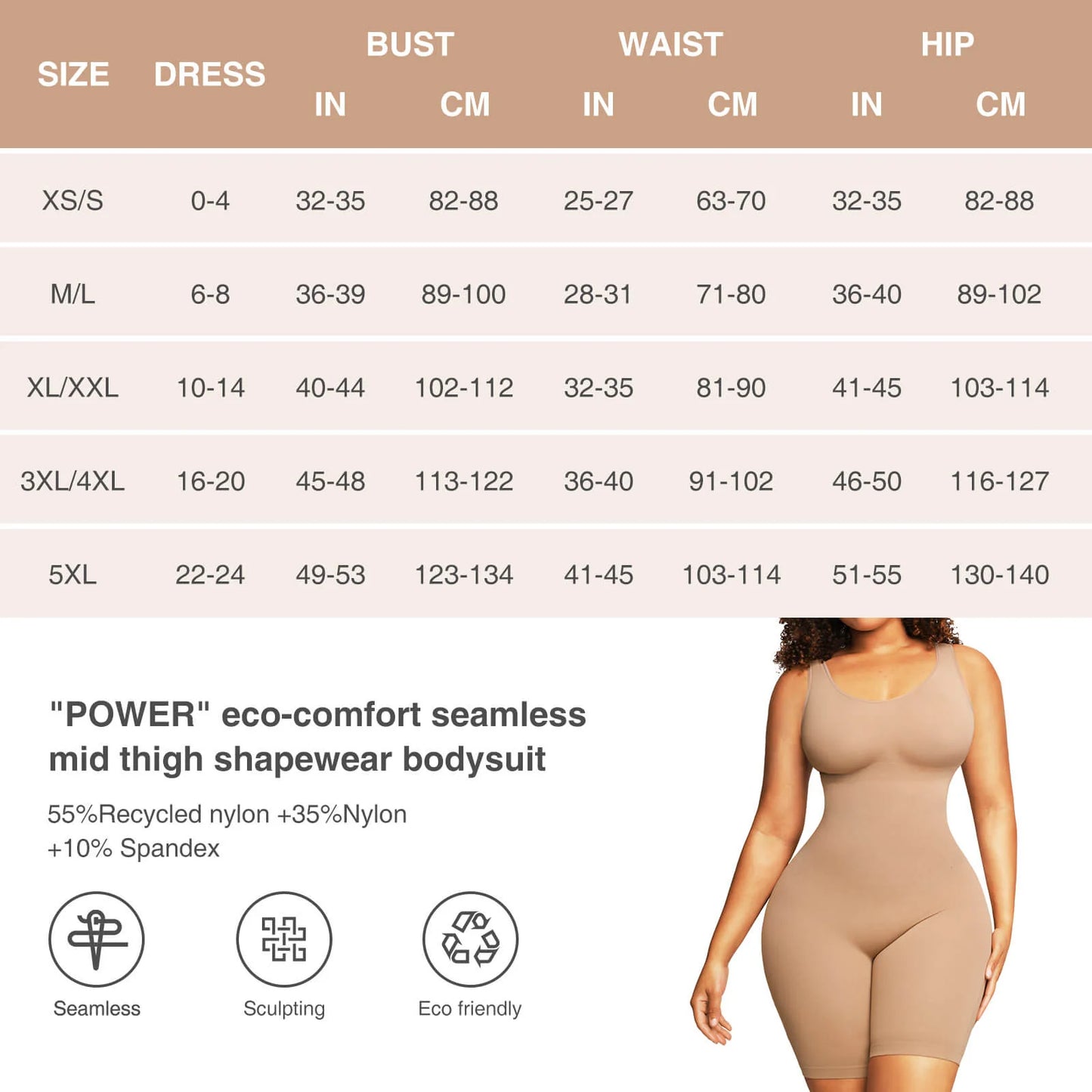 Jumpsuit Shapewear